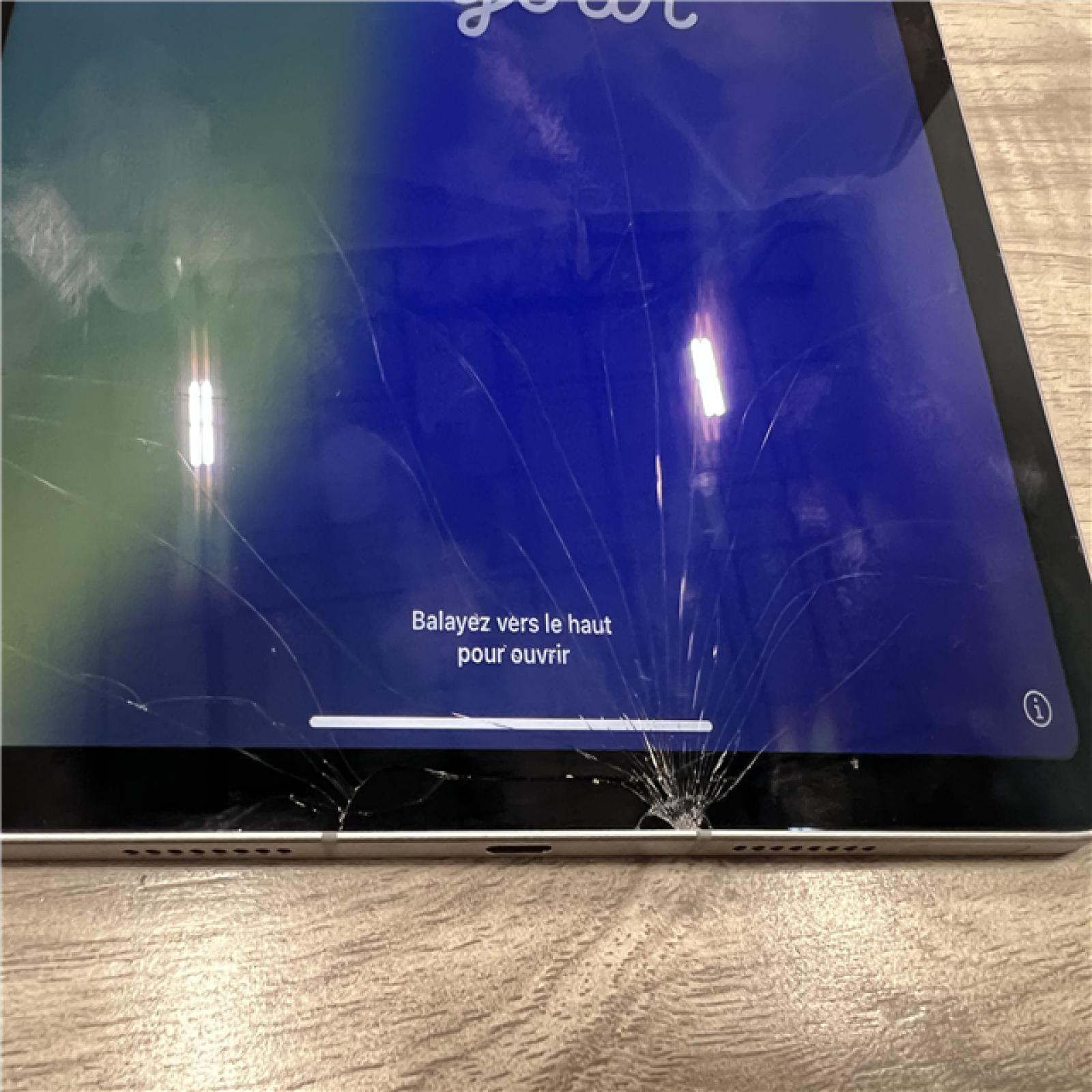 AS-IS Apple - 11-Inch iPad Pro (4th Generation) M2 Chip Wi-Fi + Cellular - 128GB - Space Gray (at&T)