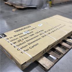 DALLAS LOCATION- NEW!- HUSKY MODULAR 3-SHELF BLACK SIDE TOOL CHEST