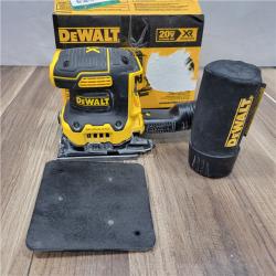 AS-IS DEWALT 20-Volt MAX Cordless Brushless 1/4 Sheet Sander (Tool-Only)