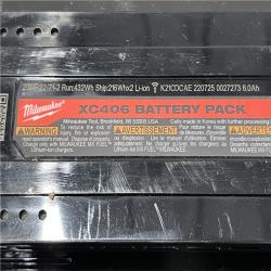 AS-IS Milwaukee MX FUEL Lithium-Ion REDLITHIUM XC406 Battery Pack