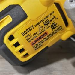 AS-IS Dewalt DCS377B 20V MAX ATOMIC Cordless 1-3/4 Compact Bandsaw (Tool-Only)