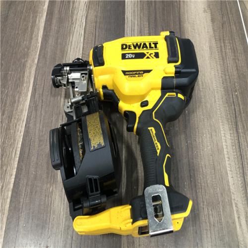 AS-IS DEWALT 20V MAX 15-Degree Electric Cordless Roofing Nailer (Tool Only)