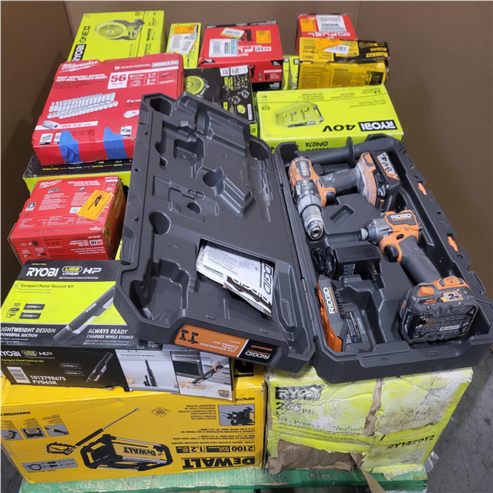 CALIFORNIA AS-IS TOOL PALLET