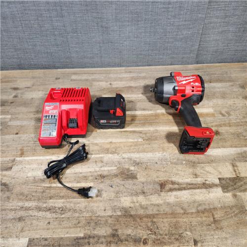 HOUSTON LOCATION - AS-IS Milwaukee FUEL 18V Lithium-Ion Brushless Cordless 1/2 in. Impact Wrench w/Friction Ring Kit