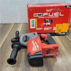 AS-IS Milwaukee M18 FUEL 18V Lithium-Ion Brushless Cordless 1 in. SDS-Plus Rotary Hammer (Tool-Only)
