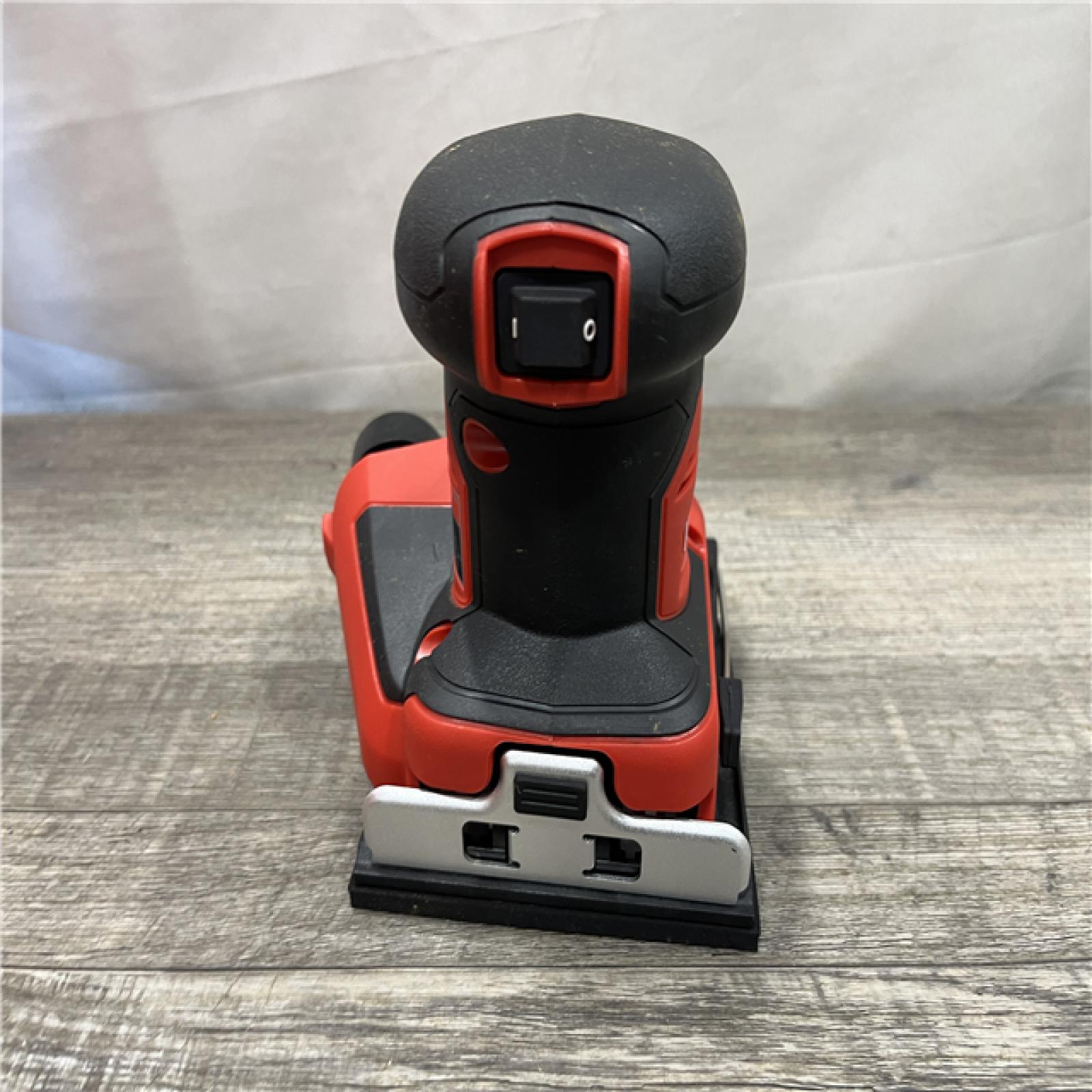 AS-IS Milwaukee 18V Lithium-Ion Cordless 1/4 in. Sheet Sander (Tool-Only)