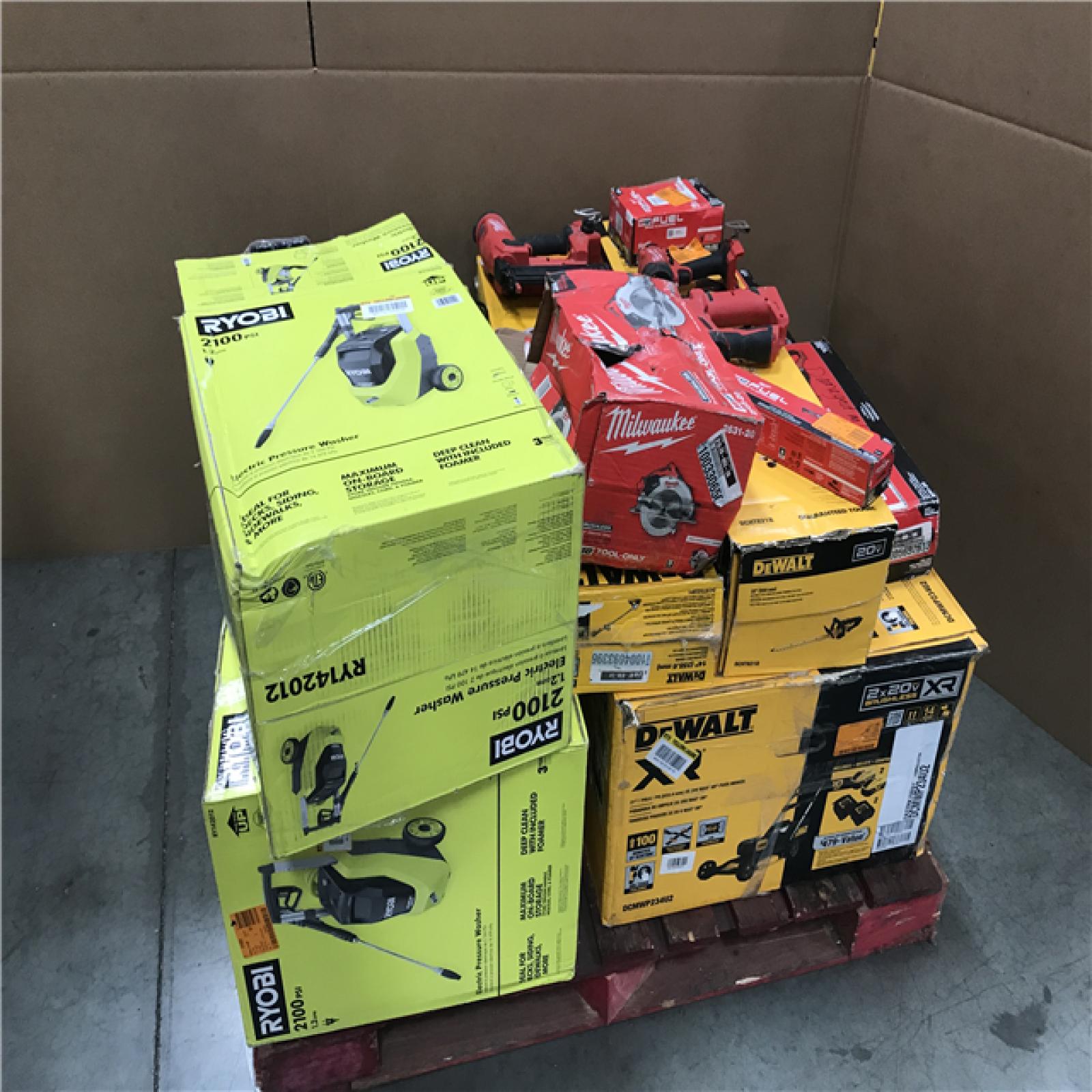 CALIFORNIA AS-IS TOOL PALLET