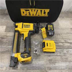 AS-IS DEWALT 20V MAX Lithium-Ion Cordless Cable Stapler with 2.0Ah Battery  Charger and Bag