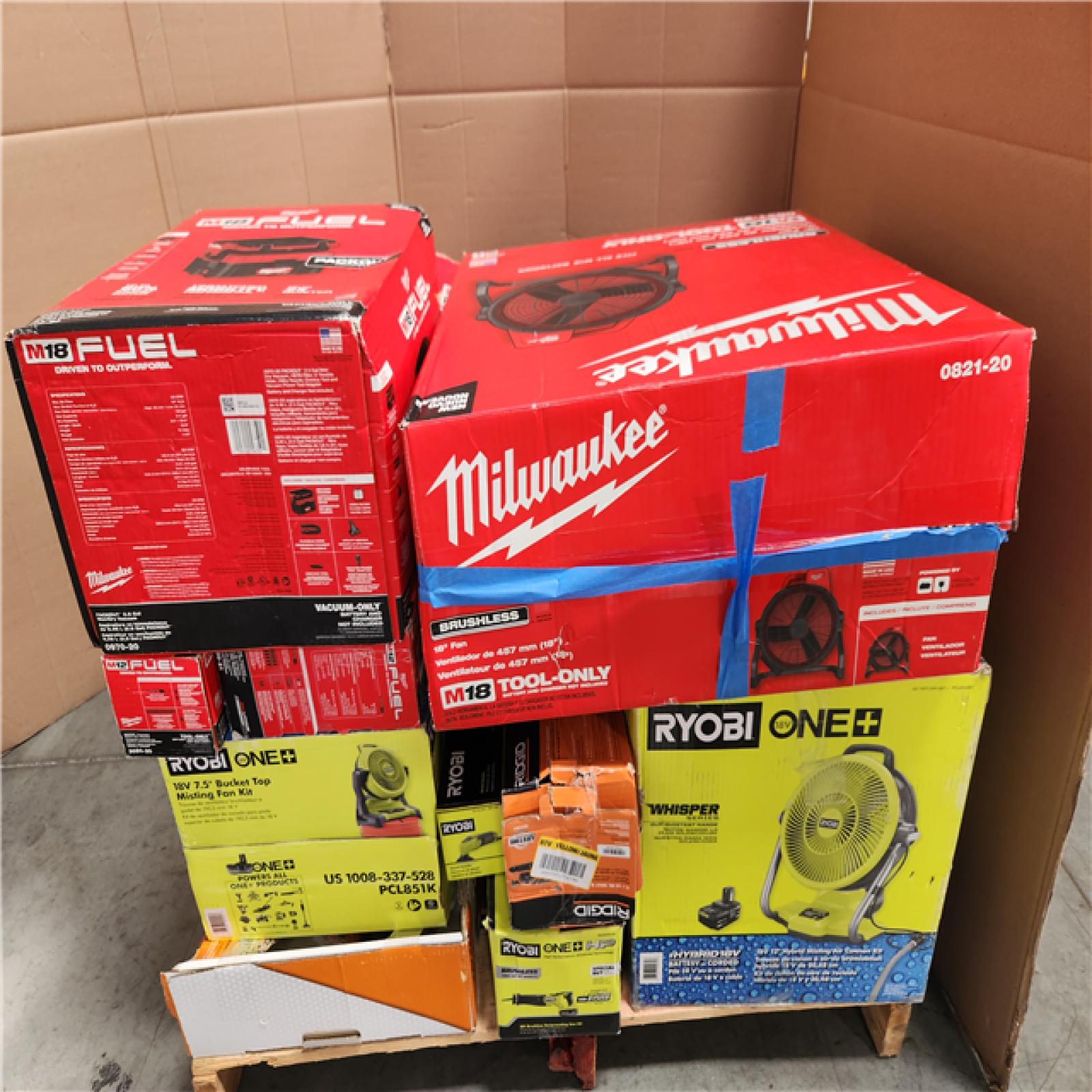 California AS-IS Tool Pallet