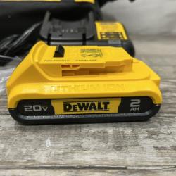 AS-IS DEWALT Atomic 20V Lithium-Ion Cordless Compact 1/2 in. Drill/Driver Kit