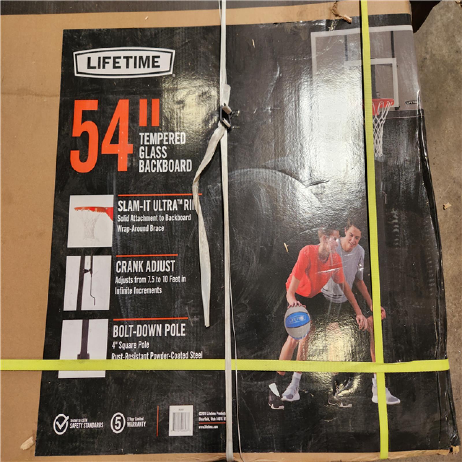 Phoenix AS-IS Lifetime 54 in. Glass Crank System with 4 in. Pole
