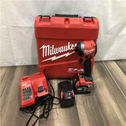 AS-IS Milwaukee M18 FUEL 18V Lithium-Ion Brushless Cordless 1/4 in. Hex Impact Driver Kit