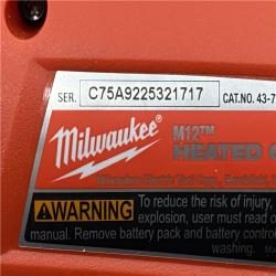 AS-IS Milwaukee Men's X-Large 12-Volt Lithium-Ion Cordless Axis Black Heated Vest Kit