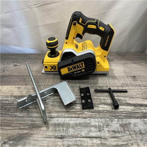AS-IS DEWALT 20V MAX XR Cordless Brushless 3-1/4 in. Planer (Tool Only)