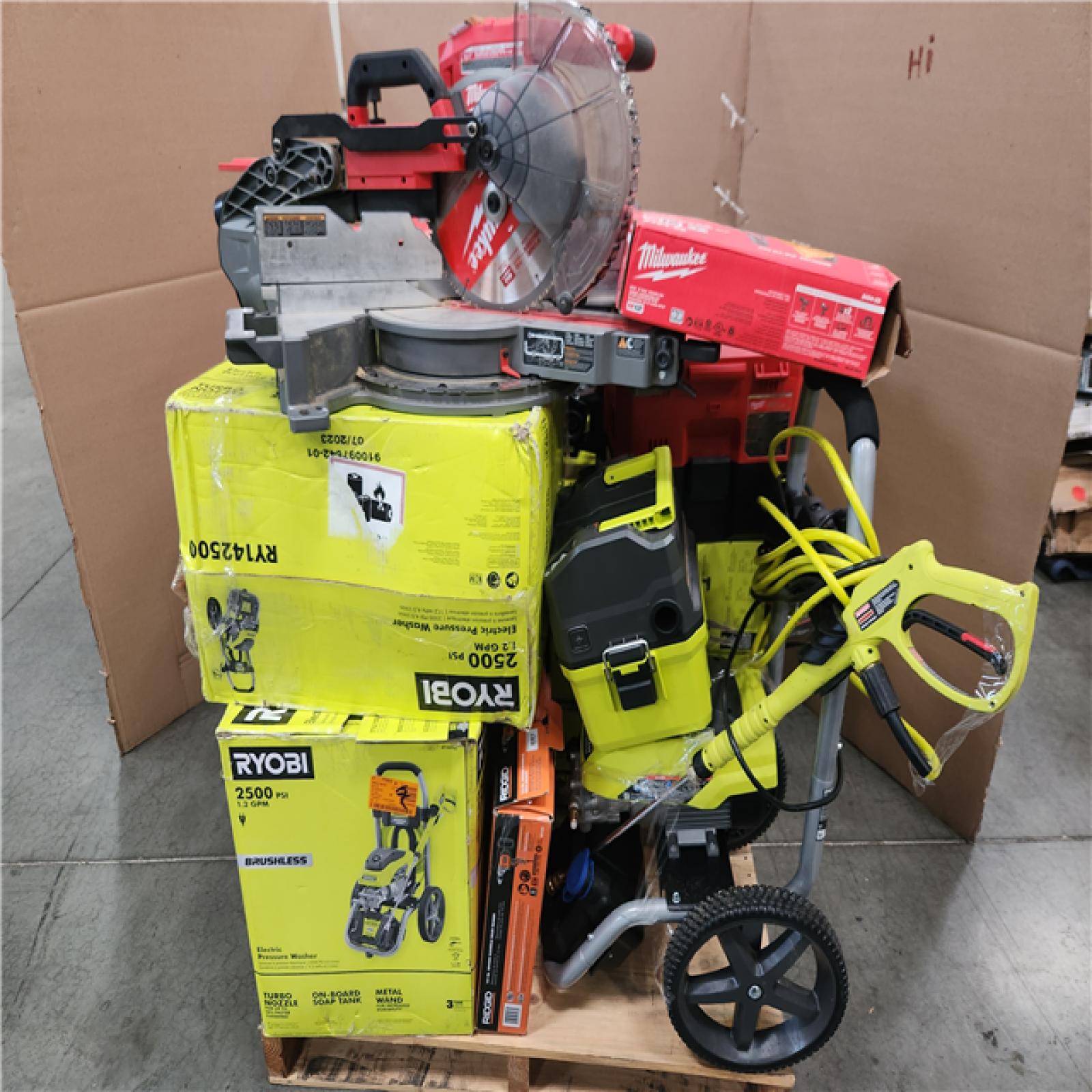 CALIFORNIA AS-IS TOOL PALLET