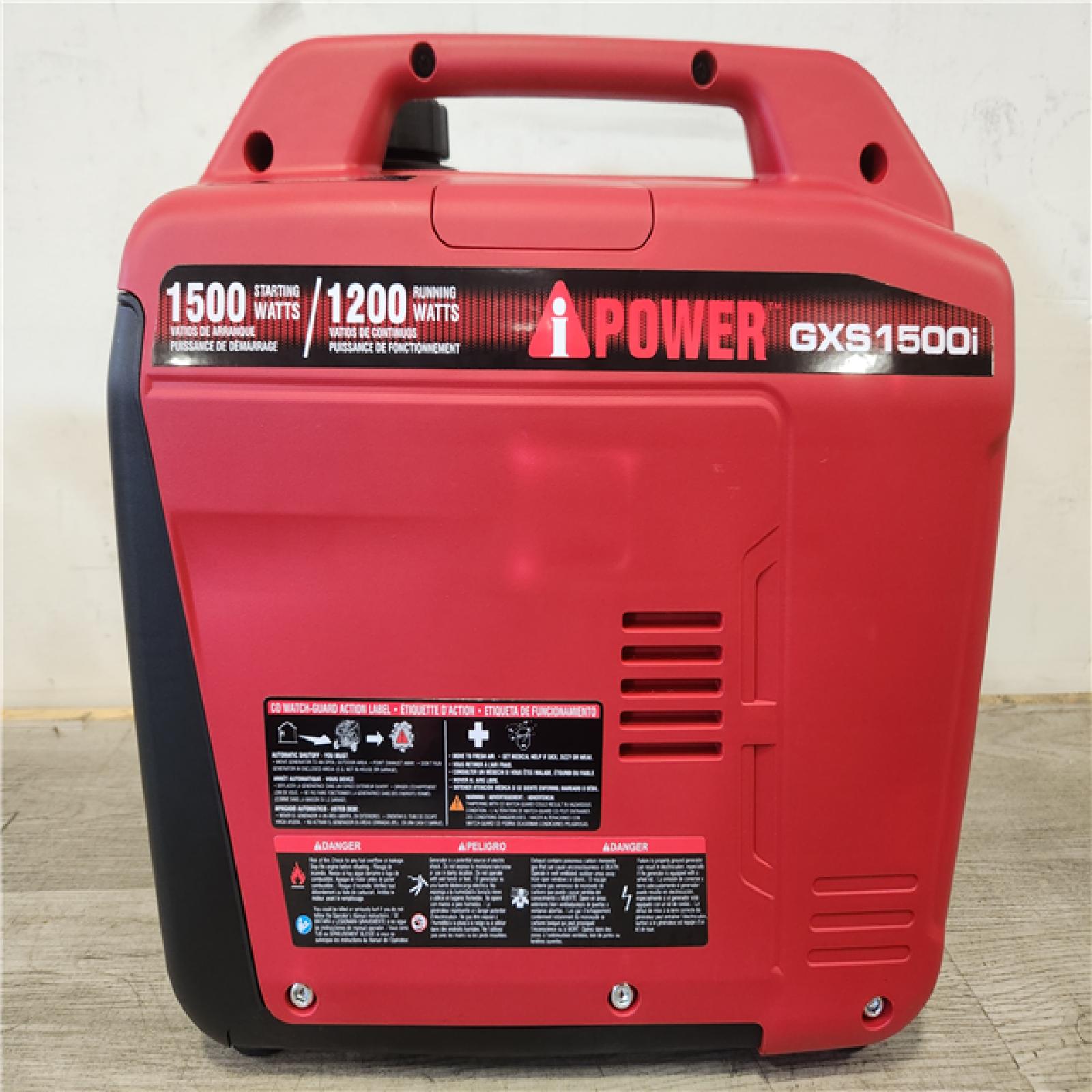 Phoenix NEW A-iPower 1500-Watt Recoil Start Gasoline Powered Ultra-Light Inverter Generator with 60cc OHV Engine and CO Sensor Shutdown