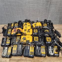 HOUSTON LOCATION - AS-IS DEWALT BATTERY CHARGER PACK QTY - 20
