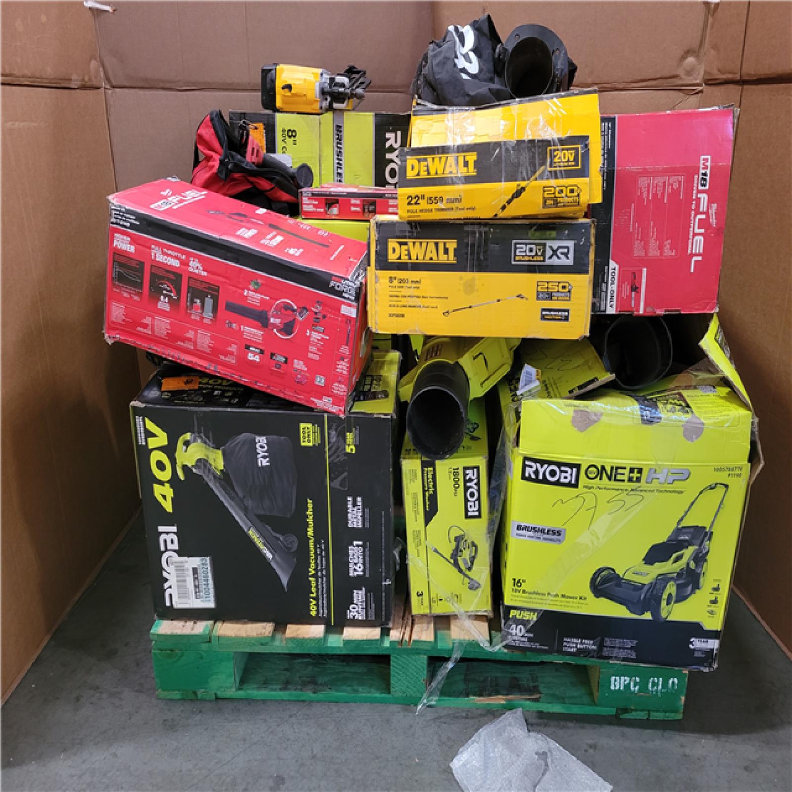 CALIFORNIA AS-IS TOOL PALLET