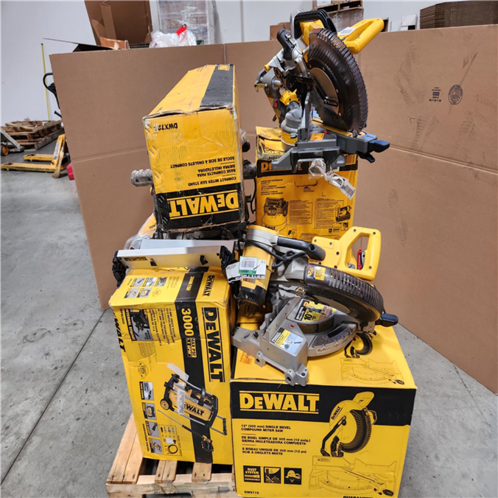 CALIFORNIA AS -IS  TOOL PALLET