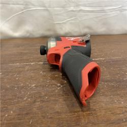 AS-IS M12 FUEL SURGE 12V Lithium-Ion Brushless Cordless 1/4 in. Hex Impact Driver Compact Kit W/Two 2.0Ah Batteries, Bag