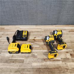 HOUSTON LOCATION - AS-IS DEWALT 2 TOOL COMBO KIT W/ (2) BATTERY & CHARGER