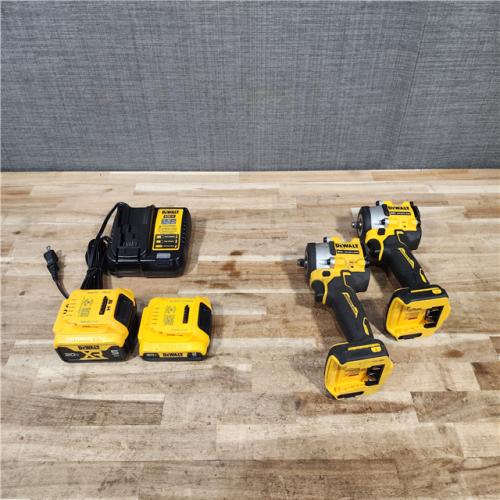 HOUSTON LOCATION - AS-IS DEWALT 2 TOOL COMBO KIT W/ (2) BATTERY & CHARGER