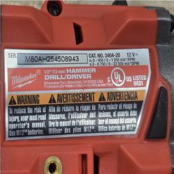 AS-IS Milwaukee FUEL 12-Volt Lithium-Ion Brushless Cordless Hammer Drill and Impact Driver Combo Kit