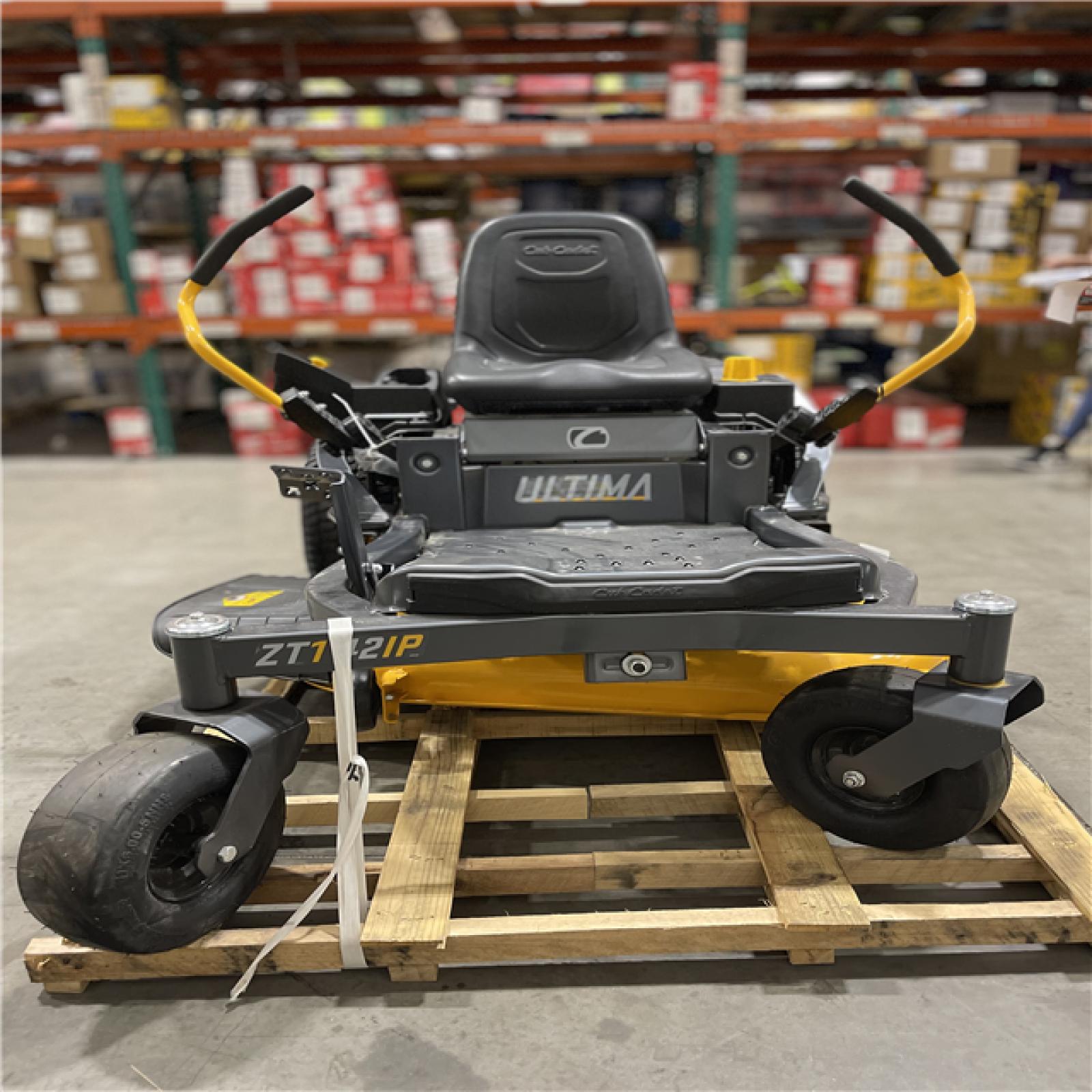 DALLAS LOCATION - Cub Cadet Ultima ZT1 42 in. 547 cc IntelliPower Engine Dual Hydrostatic Drive Gas Zero Turn Riding Lawn Mower