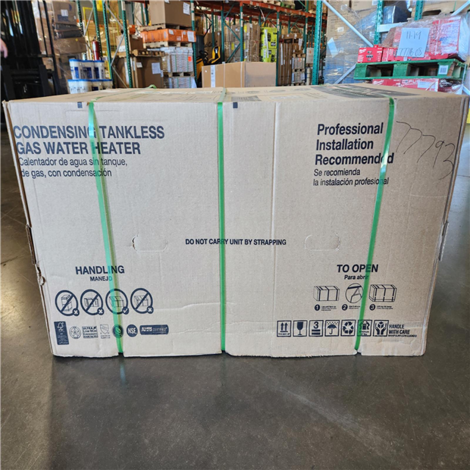 DALLAS LOCATION- Rheem IKONIC 11.2 GPM Smart Super High Efficiency Indoor or Outdoor Liquid Propane Tankless Water Heater with Recirculation