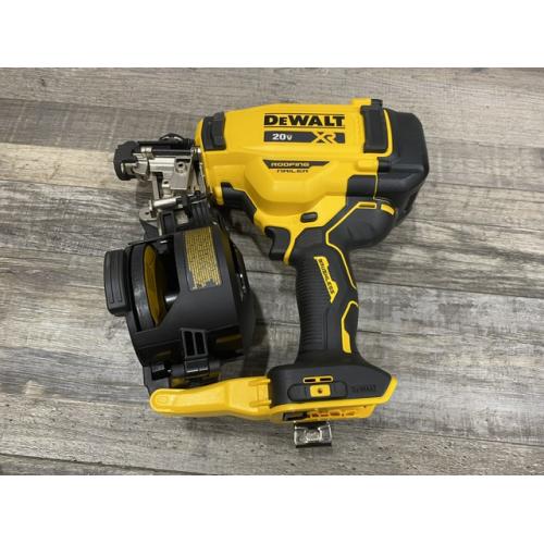 AS-IS DEWALT 20V MAX 15-Degree Electric Cordless Roofing Nailer (Tool Only)
