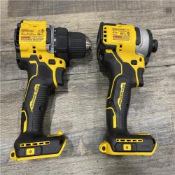 AS-IS DEWALT ATOMIC 20-Volt MAX Lithium-Ion Cordless Combo Kit