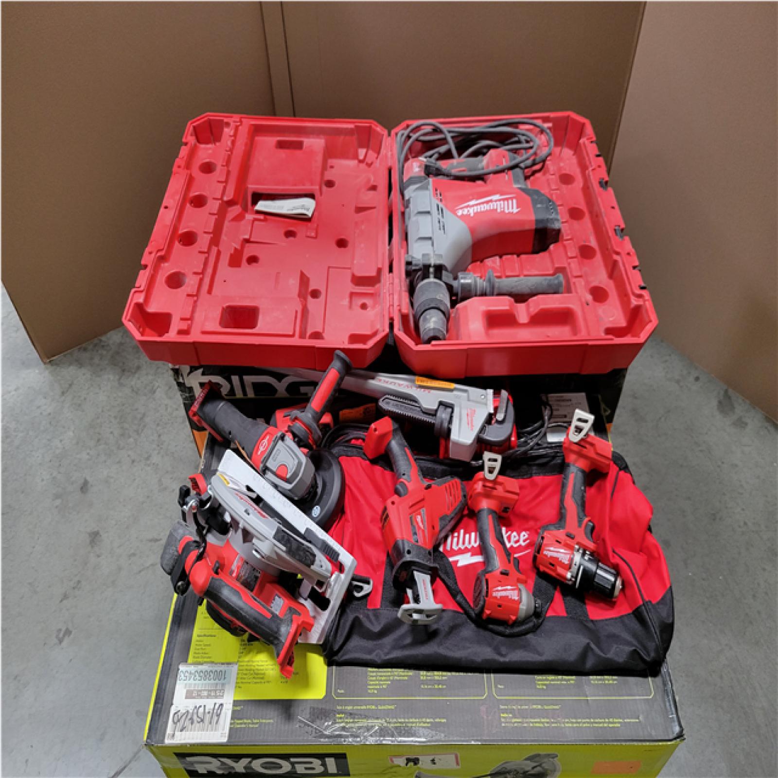 CALIFORNIA AS-IS TOOL PALLET