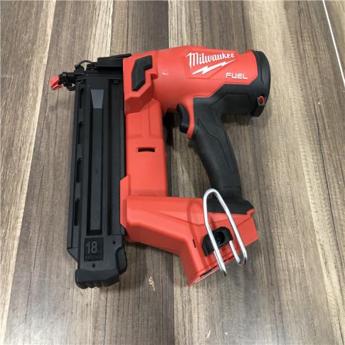 AS-IS Milwaukee FUEL 18-Volt Lithium-Ion Brushless Cordless Gen II 18-Gauge Brad Nailer (Tool-Only)