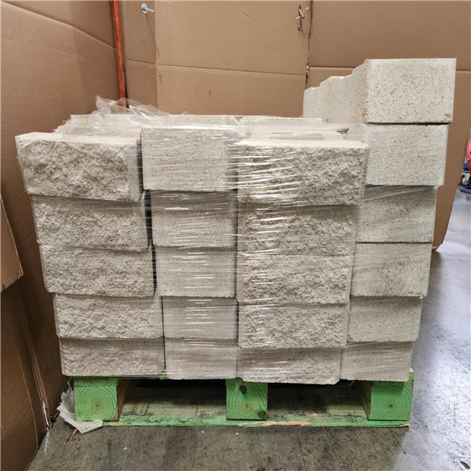 Phoenix Location NEW Pavestone RockWall Large 6 in. x 17.5 in. x 7 in. Palomino Concrete Retaining Wall Block (143 Pcs. / 196 sq. ft. / Pallet)