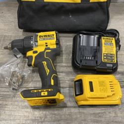 AS-IS DEWALT Atomic 20V Lithium-Ion Cordless Compact 1/2 in. Drill/Driver Kit