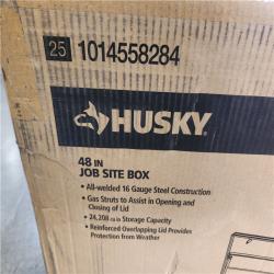 Phoenix NEW Husky 48 in. W x 24 in. D x 27.6 in. H Matte Army Green Steel Jobsite Box