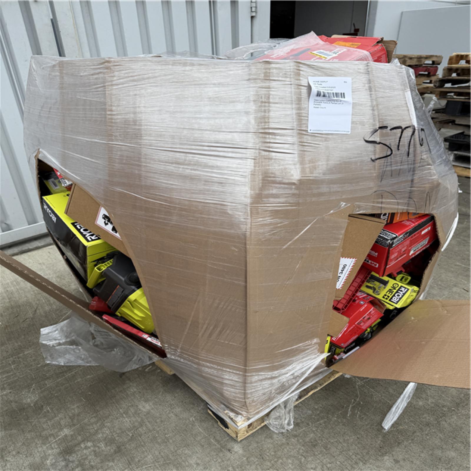 California AS-IS POWER TOOLS Partial Lot (3 Pallets) P-R057767