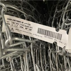 DALLAS LOCATION-  YARDGARD 48X50 ft.  9 gauge Chain Link Fence (15 UNITS)
