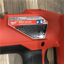 AS-IS Milwaukee FUEL 18-Volt Lithium-Ion Brushless Cordless Gen II 18-Gauge Brad Nailer (Tool-Only)