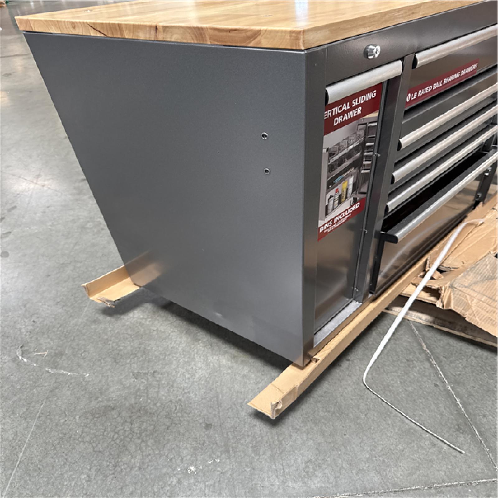 California AS-IS HUSKY 61 in. 10-Drawer Mobile Workbench