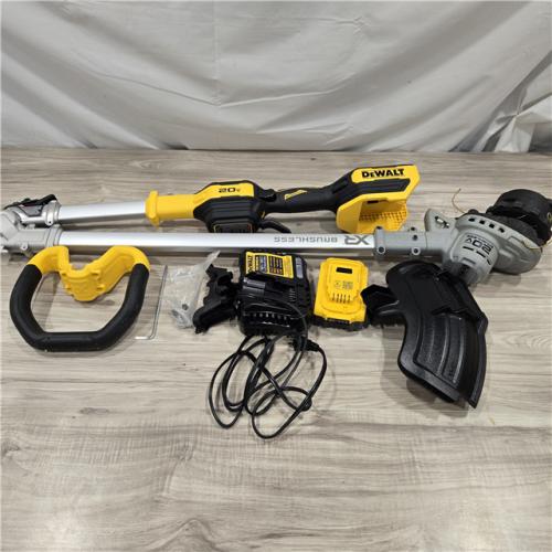 AS-IS DeWalt 20V MAX Cordless Foldable String Trimmer Kit