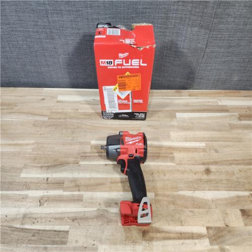 HOUSTON LOCATION - AS-IS Milwaukee FUEL GEN-2 18V Lithium-Ion Mid Torque Brushless Cordless 3/8 in. Impact Wrench with Friction Ring (Tool-Only)