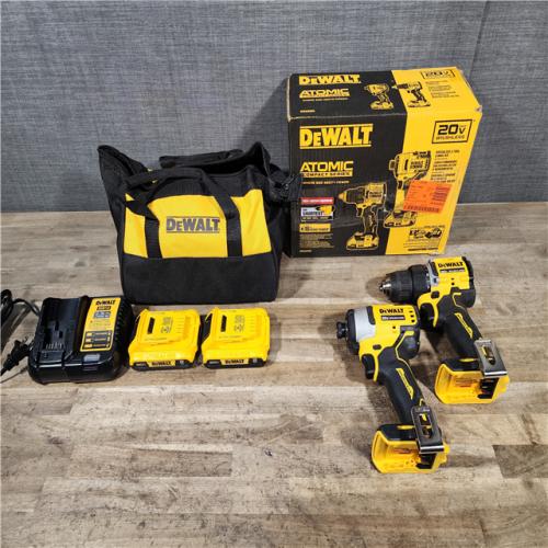 HOUSTON LOCATION - AS-IS DEWALT ATOMIC 20-Volt MAX Lithium-Ion Cordless Combo Kit
