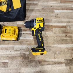 HOUSTON LOCATION - AS - IS DEWALT Atomic 20V Lithium-Ion Cordless Compact 1/2 in. Drill/Driver Kit