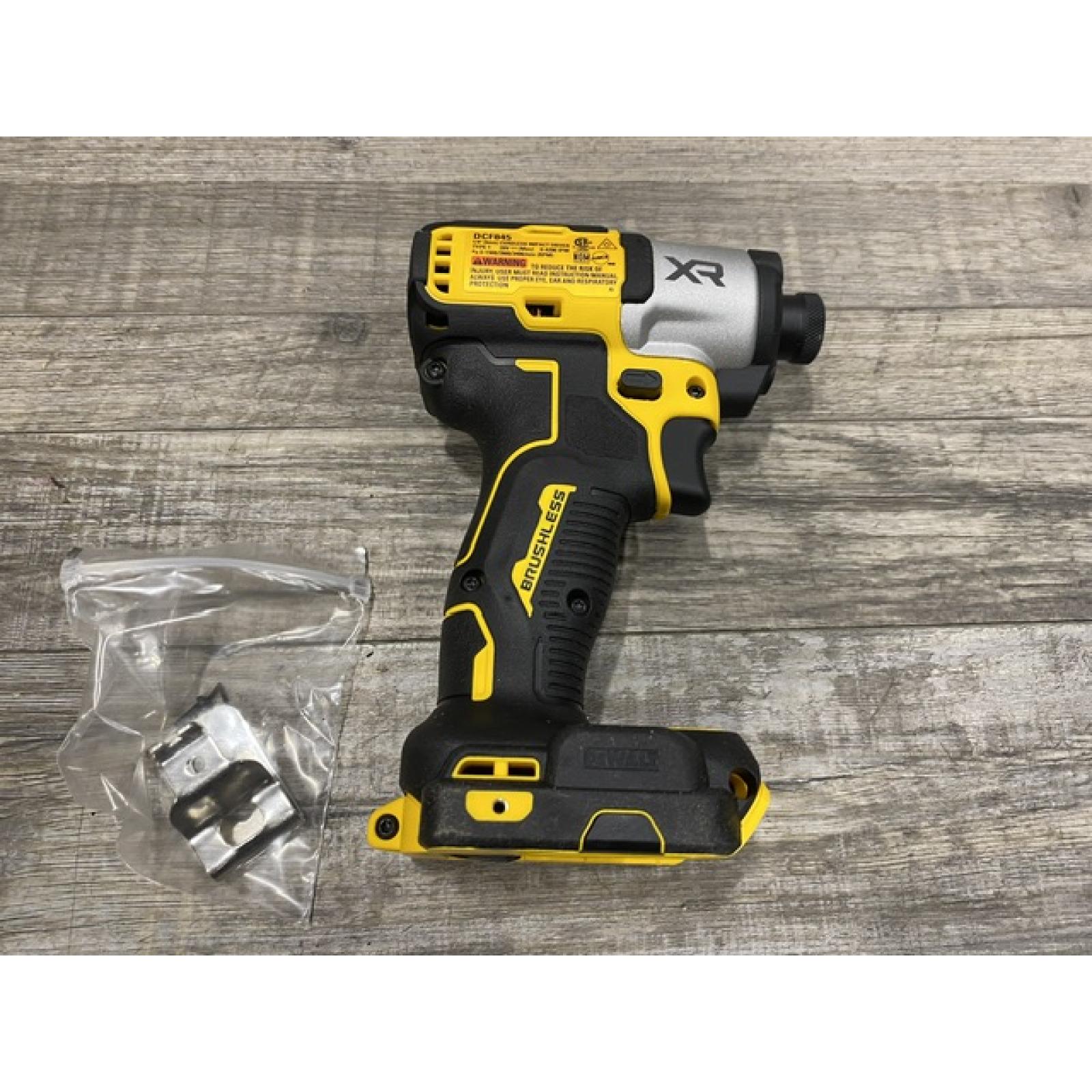AS-IS DEWALT 20-Volt Maximum XR Cordless Brushless 1/4 in. 3-Speed Impact Driver (Tool-Only)