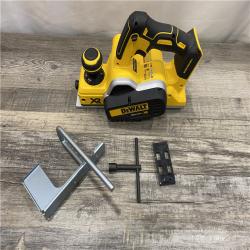 AS-IS DEWALT 20V MAX XR Cordless Brushless 3-1/4 in. Planer (Tool Only)