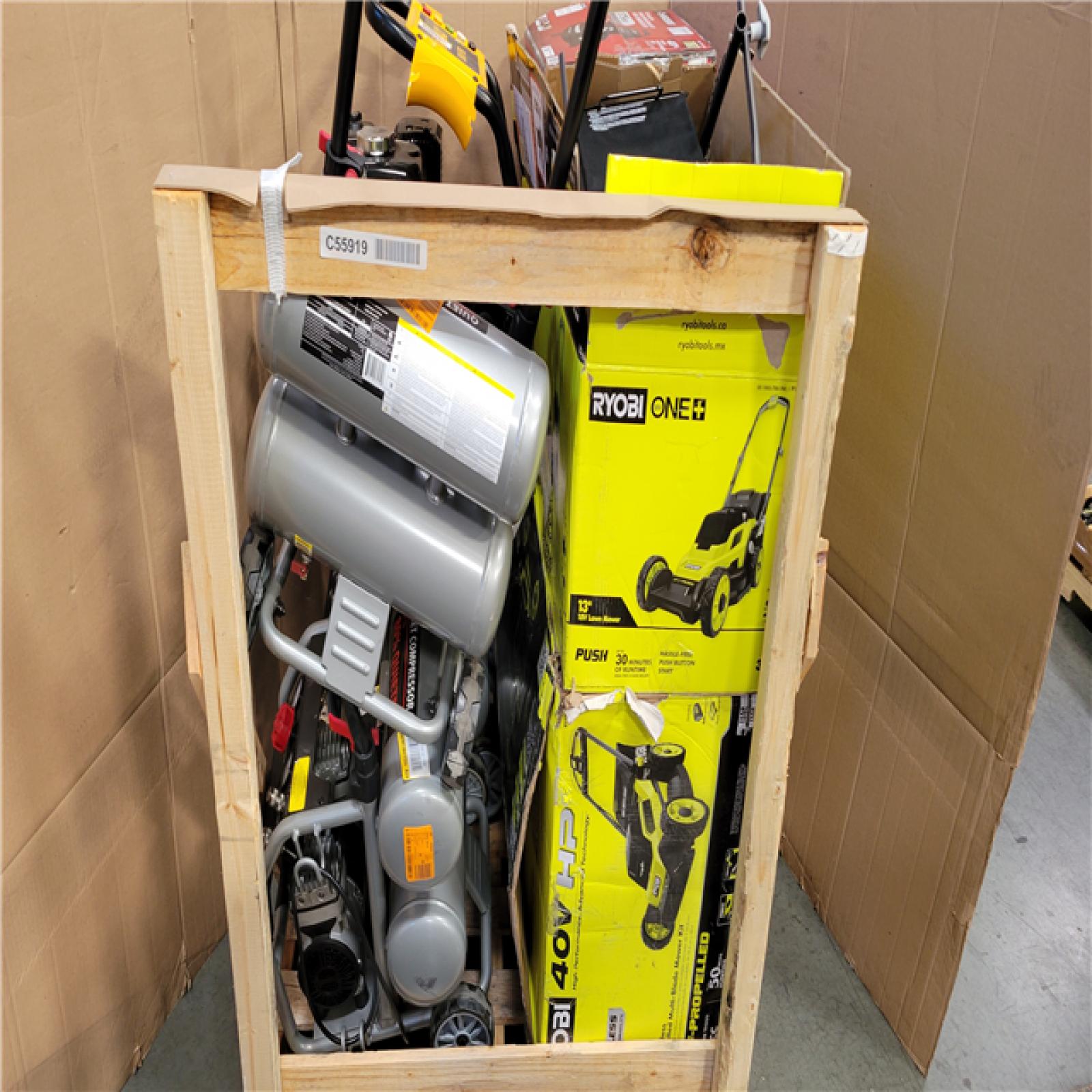 CALIFORNIA AS-IS OUTDOOR POWER EQUIPMENT