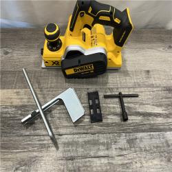 AS-IS DEWALT 20V MAX XR Cordless Brushless 3-1/4 in. Planer (Tool Only)