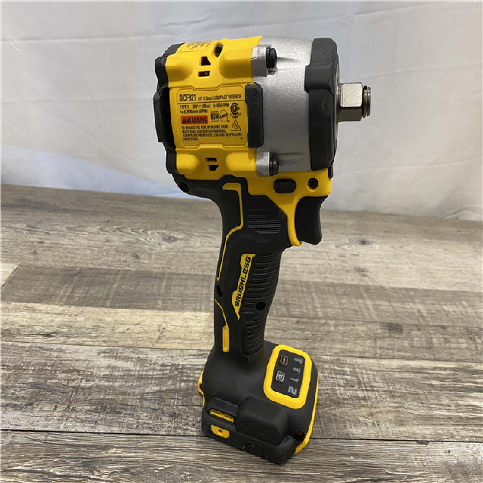 AS-IS DEWALT ATOMIC 20V MAX Cordless 1/2 in. Impact Wrench (Tool Only)