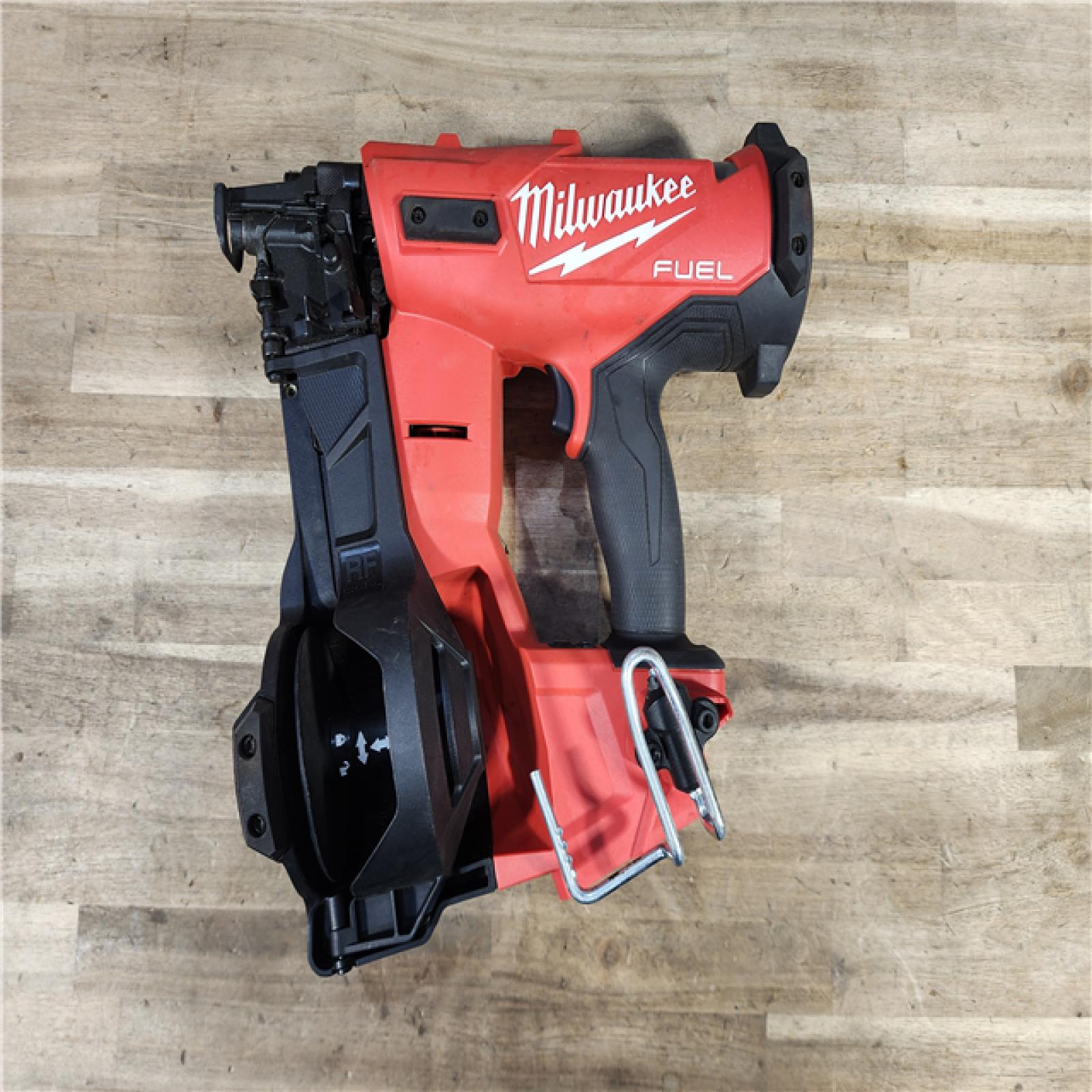 HOUSTON LOCATION - AS-IS Milwaukee M18 FUEL Coil Roofing Nailer (TOOL ONLY)